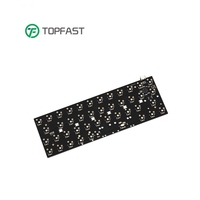 Desain Tata Letak Keyboard Guangzhou Qmk Via Papan Keyboard PCB Nirkabel 60% 65% 75% 80% 100% RGB dengan Fn