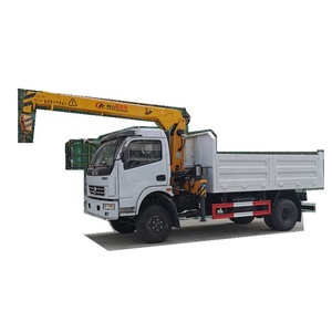 Xuzhou <span class=keywords><strong>BOB</strong></span>-LIFT Mini grue de levage montée sur camion mobile équipée d'un moteur à engrenages de pompe à moteur de boîte de vitesses à cylindre hydraulique Moog - Product Image 1