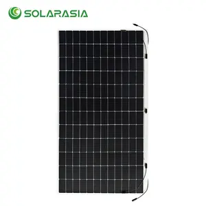 لوح شمسي مرن الأفضل مبيعاً من SUNMAN بقدرة 100 وات 430 وات 520 وات لوح شمسي خفيف الوزن لنظام الطاقة الشمسية