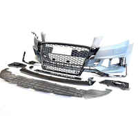 Vente Chaude Kit Carrosserie Pare-chocs Avant avec Calandre Nid d'Abeille pour Audi A4 S4 B8, Amélioration au Style RS4 B9 2008-2012