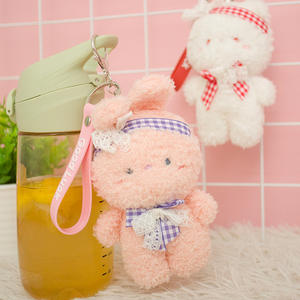 OEM/ODM 10cm Özel Peluş Kürk Tilki Anahtarlık Oyuncak Bebek, PP Pamuk Dolgulu Yumuşak Dokunuşlu Beyman - Product Image 6