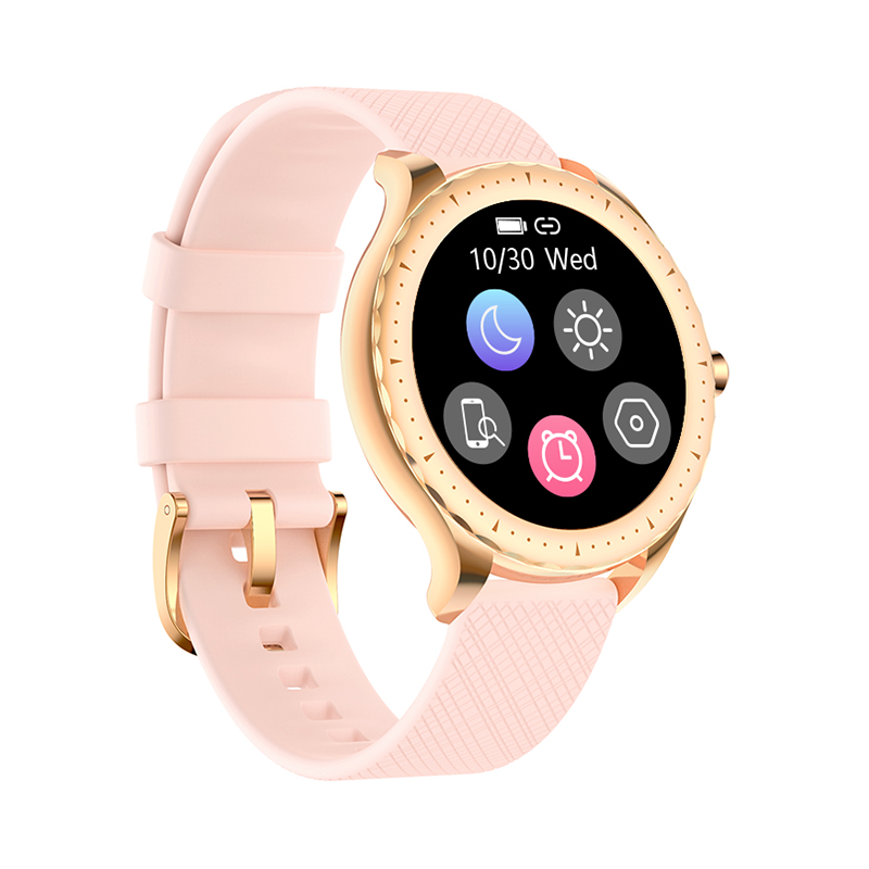 best selling 2022 ladies Y1 smartwatch with calling 1.09 inch display women rose gold smart watch