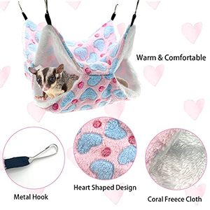 Prodotti promozionali per animali domestici appesi letto nido per aliante dello zucchero criceto scoiattolo ratto cavia-per il nascondiglio del sonno Tunnel accessorio - Product Image 2