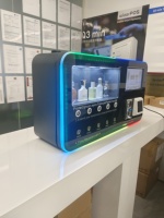 Máquina Dispensadora de Perfumes a Granel, Kiosco Comercial de Fragancias, Autoservicio con Lector de Monedas y Tarjetas, Equipo Minorista Multimarca