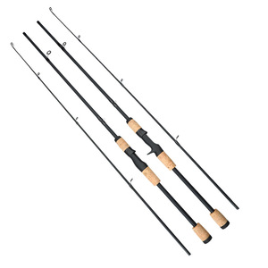 Spinning Fishing Rod 2 Section SIC Guides Cork Handle Freshwater Lure Rod Stream Pond Use - Product Image 5
