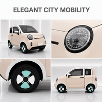 Voiture électrique compacte tendance, best-seller, 2 portes, 4 places, NEV pour les trajets urbains et les déplacements sur de courtes distances