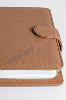 Portefeuille de budget personnalisé en cuir PU de luxe A4 A5 A6 A7 avec séparateurs, reliure pour économiser de l'argent, reliure pour budget