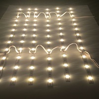Bande lumineuse dure LED extérieure 3030 réfléchissante diffuse pour boîte à lumière publicitaire en aluminium étanche LED bande rigide barre lumineuse