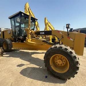 Máquina de movimiento de tierras CAT 120K CAT usado 120K 120G 120H motoniveladoras Caterpillar maquinaria a la venta - Product Image 2