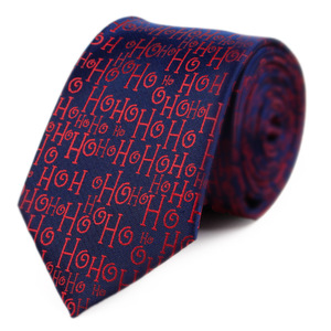 Cravate <span class=keywords><strong>de</strong></span> Noël en polyester jacquard 7,5 cm, motifs festifs canne à sucre, sapins <span class=keywords><strong>de</strong></span> Noël, flocons <span class=keywords><strong>de</strong></span> neige, rayures et carreaux, créative pour fêtes et occasions formelles - Product Image 6