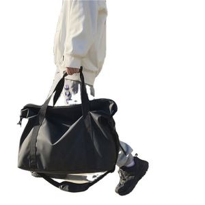 Échantillon gratuit 2023 : nouveau sac de voyage homme et femme, grande capacité, sac à bandoulière simple, sac de sport et de gym - Product Image 1
