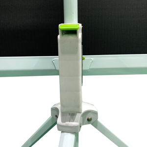 Fournisseur d'usine OEM Support de trépied format 60 ~ 150 pouces 1:1 & 4:3 & 16:9 avec trépied à tube plat - Product Image 5