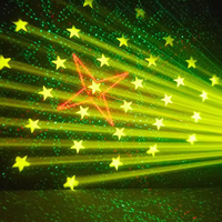 Neues Muster Blumen Drei-in-Eins-LED-Licht RGBW Emittierende DMX512-Steuerung für KTV Private Room Bar DJ-Laserlicht