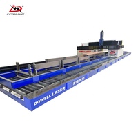 Cortadora Robótica de Perfiles de Acero con Láser CNC de Biselado Rápido, Máquina de Corte Láser para Acero en Ángulo/Canal, Viga en H, Cabezal de Corte Láser 3D de 5 Ejes