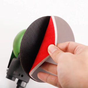 Nhà Sản Xuất Của Chất Lượng Cao Tùy Chỉnh Kích Thước Nâu Miếng Bọt Biển Đánh Bóng Gỉ Loại Bỏ Tái Sử Dụng Giấy nhám Tốt Grit Hot Bán - Product Image 5