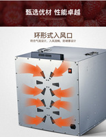 Rvs Fruit Droger En Groente Gedroogd Vlees Ontwatering Air Droogmachine Voedsel Drogen Machine