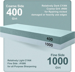 SATC <span class=keywords><strong>2</strong></span> الجانب سكين شحذ Grit شحذ متوسطة الصلابة اكسيد الالمونيوم مربع سكين شحذ أدوات جلخ - Product Image 3