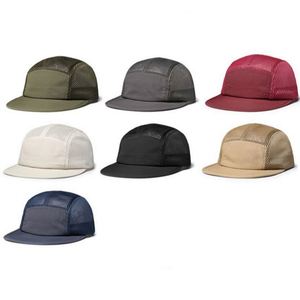 Casquette de sport d'été de haute qualité, casquette snapback personnalisée avec logo, casquette en maille à 7 panneaux, casquette de baseball à séchage rapide - Product Image 1