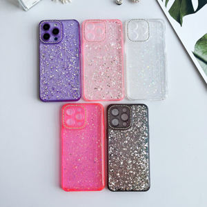 Coque de téléphone à paillettes en époxy antichoc pour femmes pour Motorola G Pure 2021 G50 5G <span class=keywords><strong>E20</strong></span> G60S G31 - Product Image 1