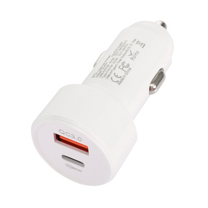 ที่ชาร์จในรถยนต์แบบคู่ USB Type-C รุ่นใหม่ ปี 2025 รองรับการชาร์จเร็ว PD20W ป้องกันไฟไหม้ QC3.0 สำหรับ iPhone 12 Max - Product Image 3