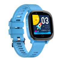 Delgado 4G niños GPS reloj inteligente ubicación SOS llamada telefónica videollamada Cámara alarma para niños y niñas
