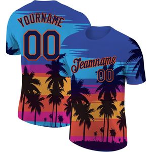 Camiseta de béisbol personalizada con cuello redondo, nombre del equipo personalizado, número, impresión sublimada, uniforme deportivo unisex de secado rápido - Product Image 1