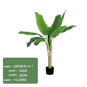 ต้นไม้บีเจมมินาเทียมสไตล์เขตร้อนต้นไม้ต้นไทรประดิษฐ์ในกระถางพืชพุ่มเทียม - Product Image 6