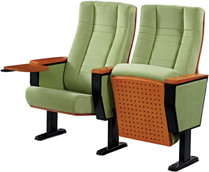 Chaises modernes d'auditorium pour théâtre, église, cinéma, salle de conférence, table pliante en <span class=keywords><strong>bois</strong></span>, hôpitaux d'<span class=keywords><strong>occasion</strong></span> - Product Image 2
