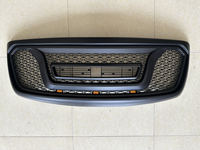 Mesh Style Matte Black Upper Grille Compatible With Dodge Ram 1500 2002 2003 2004 2005