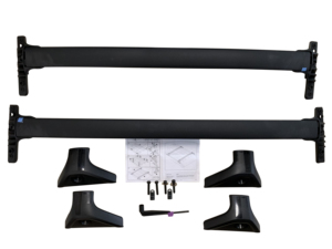 Barres transversales <span class=keywords><strong>de</strong></span> <span class=keywords><strong>toit</strong></span> SUV-Compatible avec Toyota <span class=keywords><strong>RAV4</strong></span> <span class=keywords><strong>2019</strong></span>-2023, conception aérodynamique en aluminium, accessoires <span class=keywords><strong>de</strong></span> porte-bagages - Product Image 3