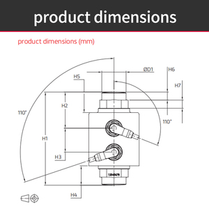 เซลล์โหลดแบบรับแรงกด FLINTEC รุ่น RC3D 30T/40T/50T C1/C3/C4 - Product Image 4