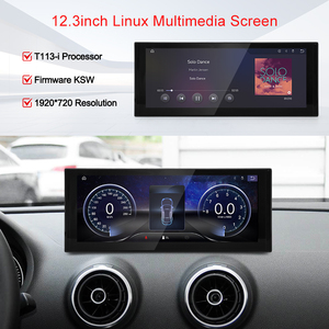 STWEI 2026 Nouveaux Écrans Minceurs Système Linux 10.25 12.3 pouces Pour Audi A3 8V Lecteurs Vidéo Auto Sans Fil CarPlay - Product Image 4