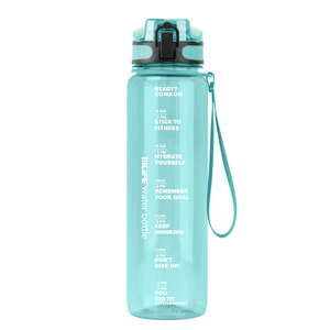 Bouteille de sport Tritan écologique personnalisée en usine, 1000 ml/32 oz, anti-fuite, compatible lave-vaisselle, avec infuseur à thé, pour boire directement, résistante à l'eau bouillante - Product Image 5