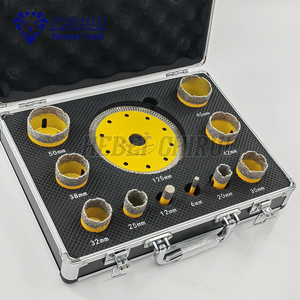 M14 brazed kim cương lỗ thấy thiết lập và thấy lưỡi khoan bit để đào một lỗ kim cương lõi khoan bit cho vitrified gạch Gốm Đá Cẩm Thạch - Product Image 2