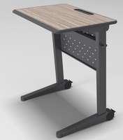 Table de formation pour étudiants de bonne qualité, tablette, mobilier scolaire éducatif