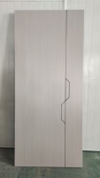 Porte composite WPC moderne personnalisée, design moderne, imperméable, surface finie, anti-termite, insonorisée, hôtels, chambres à coucher - Lignes CNC