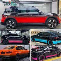 Tendencias en Vinilos para Autos Rojos 2025, Película Brillante para Cambio de Color de Automóviles: Superficie Auto-Reparable, Fácil Instalación en Sedanes/SUVs