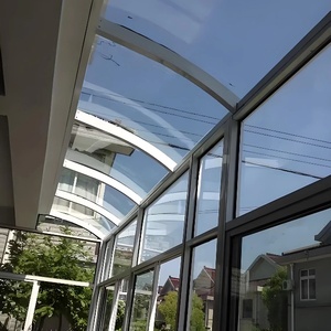 Véranda autoportante abordable en aluminium, véranda personnalisée à double pignon, serre quatre saisons, prix avantageux - Product Image 2