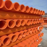 Tuyau de communication et d'alimentation horizontal sans excavation en PEHD DN200, stabilisé aux UV, résistant à la corrosion à haute température, 6m