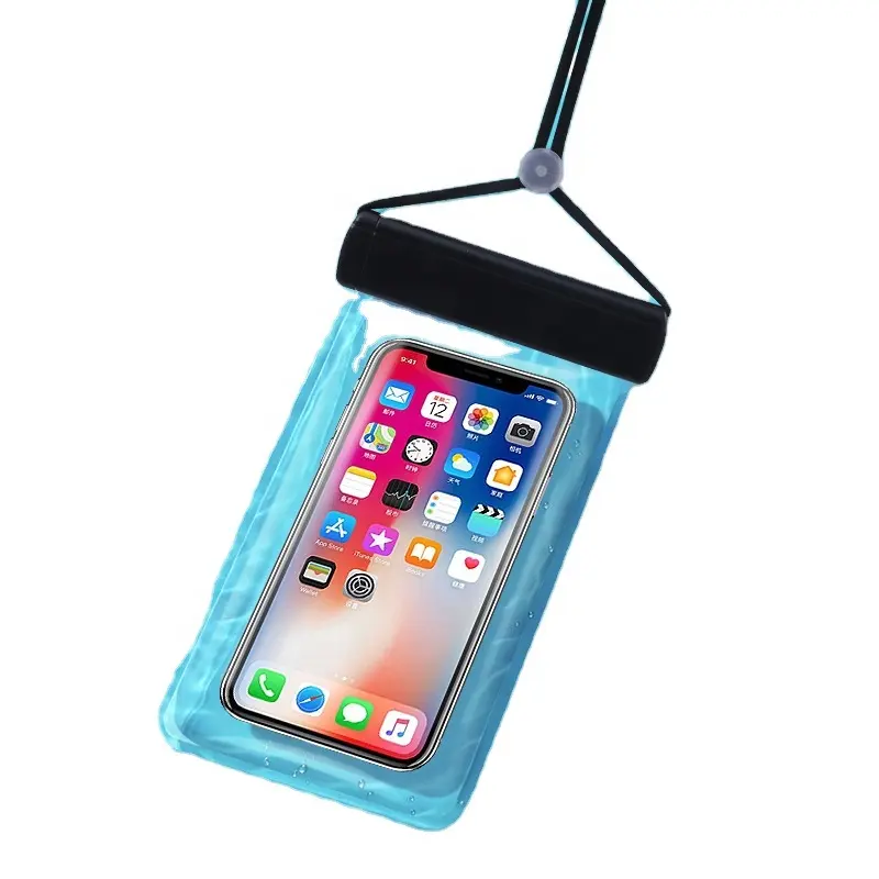 เคสโทรศัพท์กันน้ำสำหรับ iPhone 15PROMAX กระเป๋าลอยน้ำพร้อมสายรัดข้อมือกันน้ำใส่โทรศัพท์ได้ทุกรุ่น