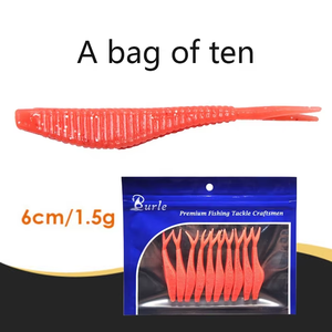 Señuelos de gusano de plástico blando Howell de 1,5g, gran oferta, <span class=keywords><strong>precio</strong></span> de fábrica, señuelo Jigging, cebo duro Artificial para pesca de lubina al aire libre, Lago y río - Product Image 6