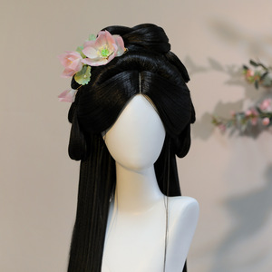 26 New Original Design Handmade Light-Colored Lotus Hair Clip, <b>Sweet</b> Makeup Hair Accessory with Perforated <b>Flowers</b> - Product Image 2