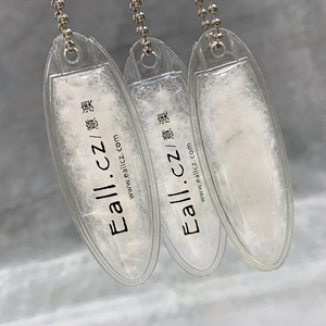 Thẻ Treo Lông Vũ Co Giãn Có Thể Bơm Hơi Bằng Nhựa Nhung Tùy Chỉnh Với Bóng Kim Loại - Product Image 1