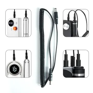 Câble de connexion pour manucure, 1/1,5 m, rechargeable, pour machines à polir les ongles à double tête avec port DC, accessoires de manucure - Product Image 3
