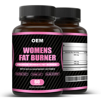 Capsules Céto Rapides OEM pour Femmes Ventre Plat Coupes-Faim Bonnes Photos Vitamines pour Brûler les Graisses et Perdre du Poids