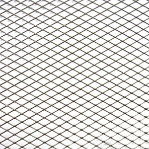 Filet de plaque d'acier microporeux de 1mm Petit treillis métallique déployé SS Mesh métallique déployé <span class=keywords><strong>pour</strong></span> couvercle de protection <span class=keywords><strong>Grille</strong></span> de haut-parleur - Product Image 4