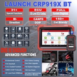 Launch Crp919X BT, 2 Años de Actualización Gratuita, Programación de ECU, Escáner de Diagnóstico OBD2, Herramienta de Diagnóstico Launch Crp919x Bt Crp919x para Todos los Autos - Product Image 2