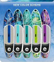Planche de SUP gonflable double couche Drop Stitch ultralégère et écologique, certifiée BSCI, pour voyage, 11'*33''*6''