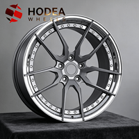 Jantes forgées à deux pièces à profil profond de 18/19/20/21/22 pouces pour Range Rover, Tesla, BMW, Mercedes, Audi EV, jantes en alliage à 5 trous pour Camaro, Mustang