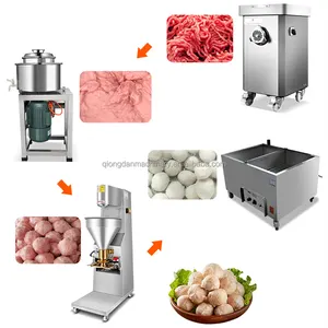 Thịt bóng dây chuyền sản xuất fishball Maker hình thành thương mại Cá Bóng thịt viên Máy làm